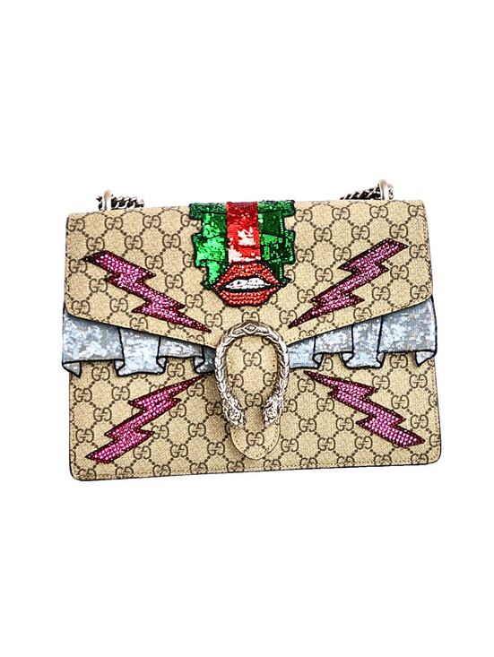 Gucci Handbags - Gucci Dionysus GG Supreme embroidered chain Shoulder